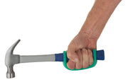 EaZyHold Aqua Two Pack 6.5" - Universal Cuff Hand Gripper, Silicone Adaptive Grip Aid